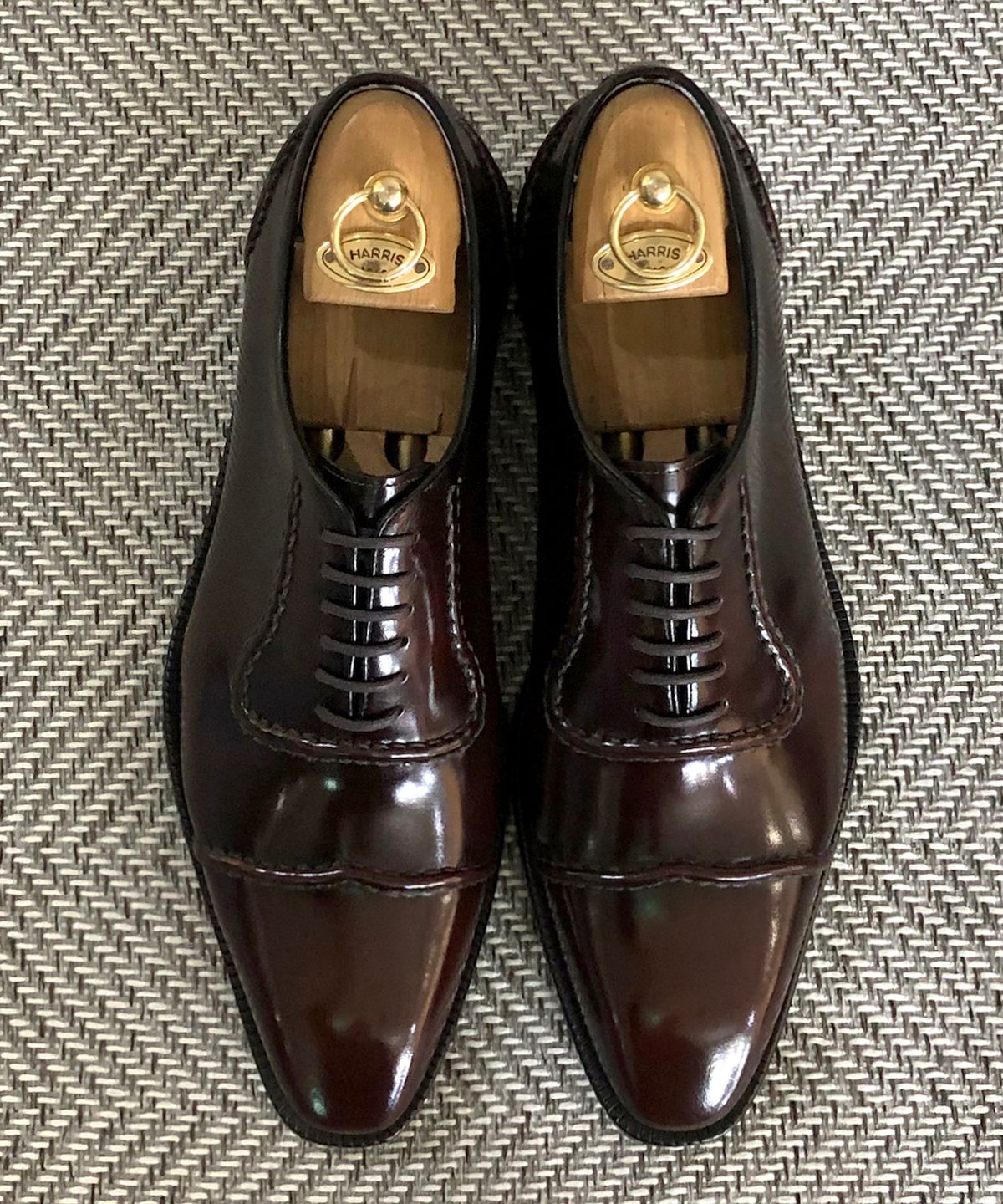조앤슈(JOENSHOE) 매스니 링클 클래식 옥스퍼드 와인브라운