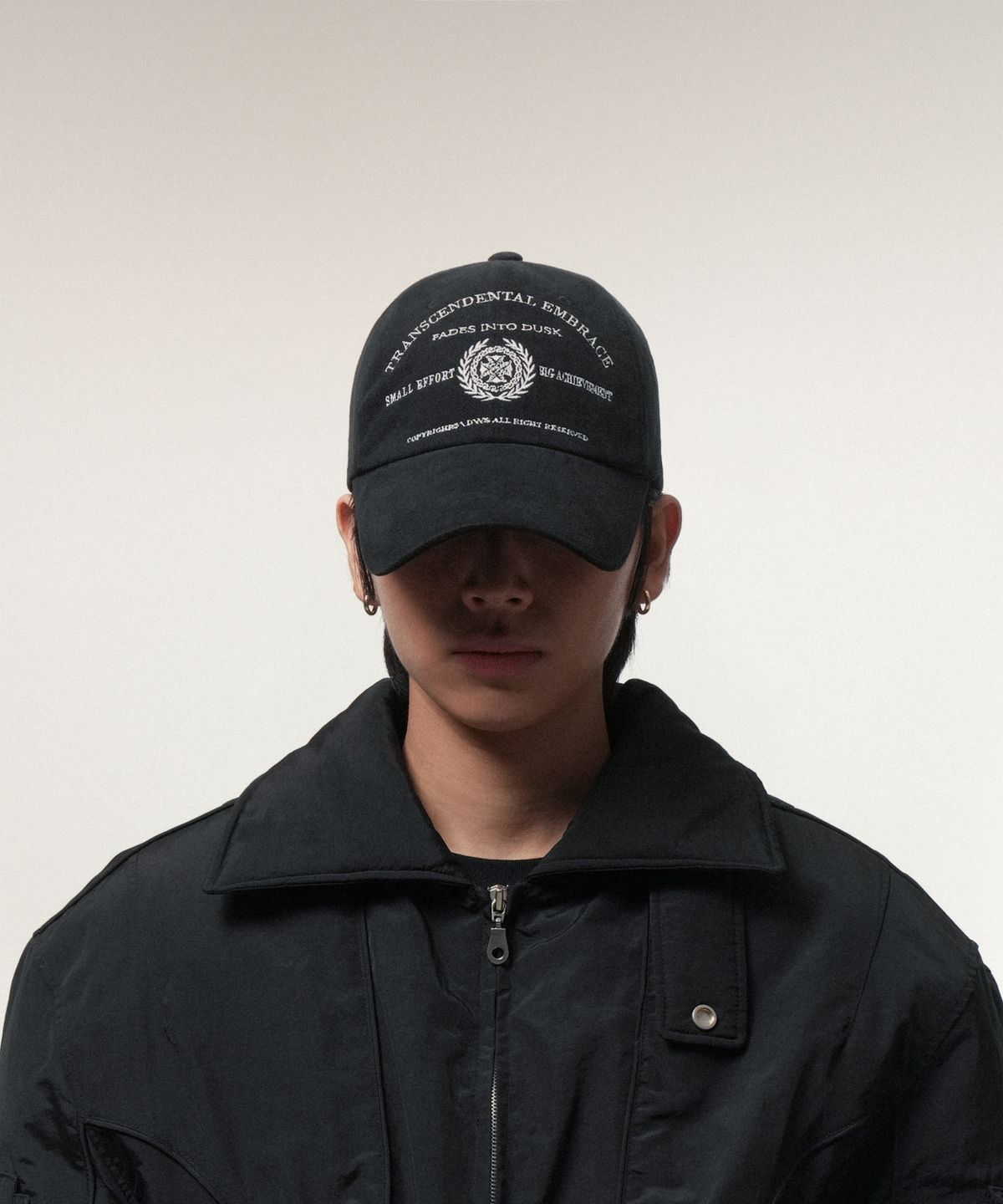 아이돈워너셀(IDWS) Saga Leaf Maxi Cap Black