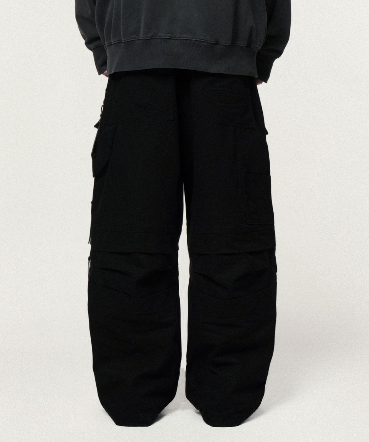 아이돈워너셀(IDWS) Ignis Twill Cargo Pants Black