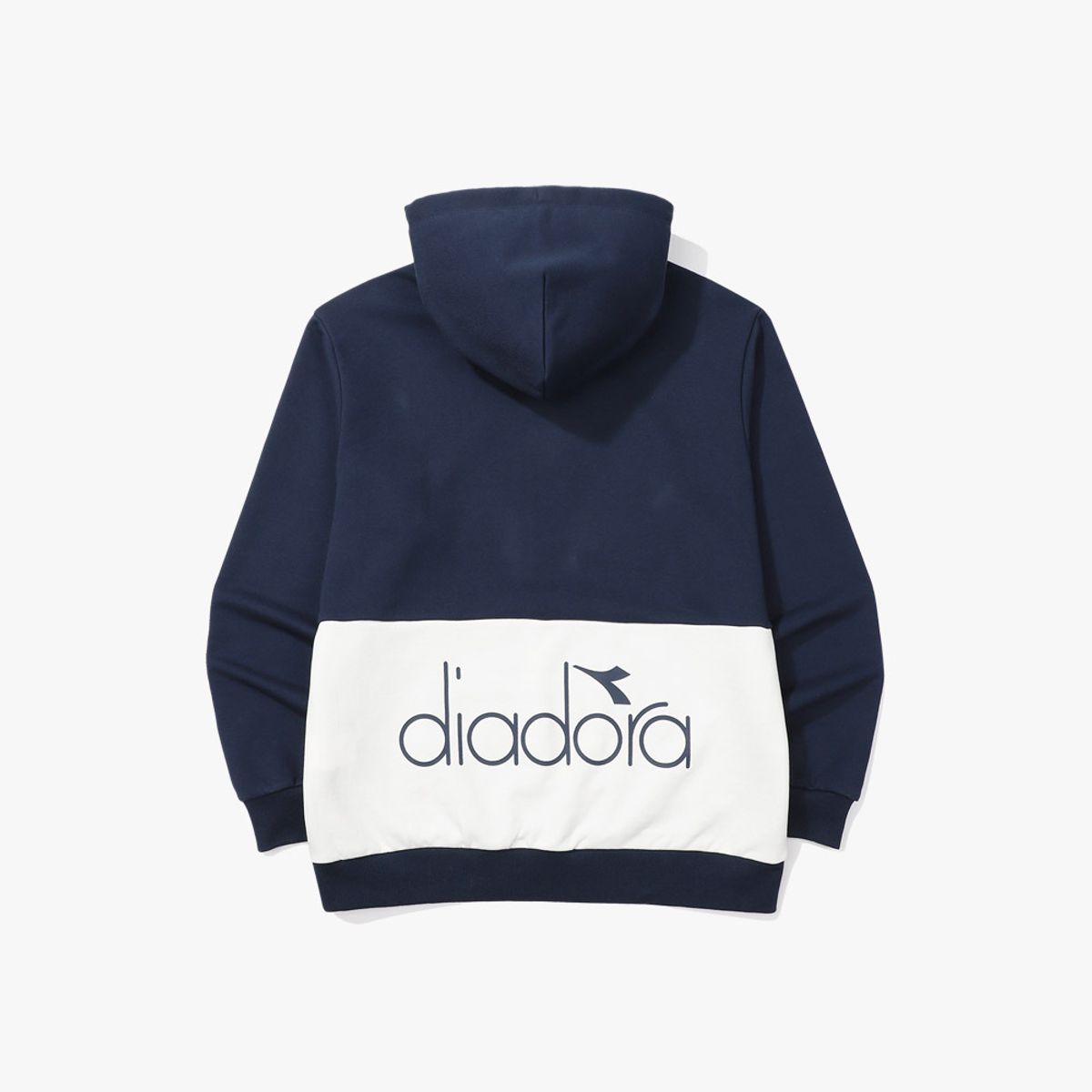 디아도라(diadora) 달리 스웻 후드 NAVY