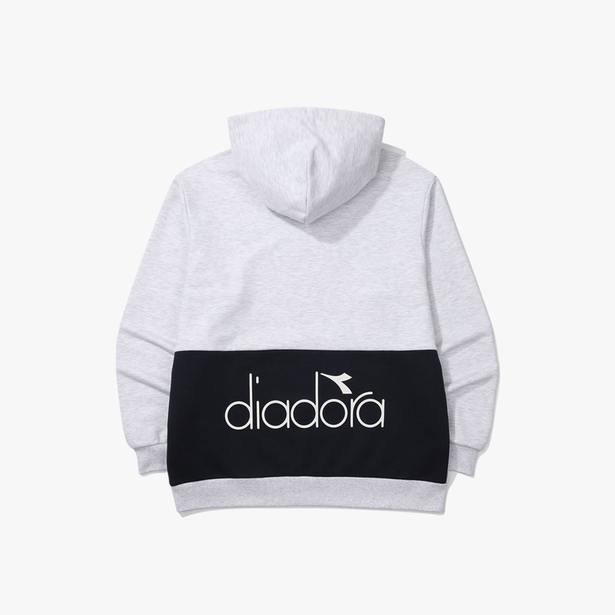 디아도라(diadora) 달리 스웻 후드 GREY