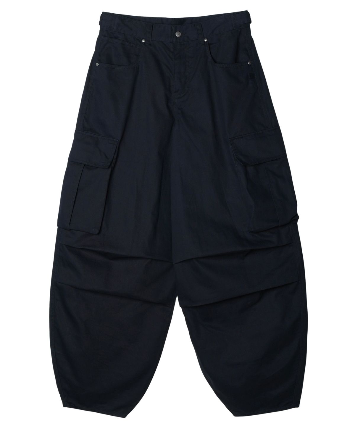 아이돈워너셀(IDWS) Andy Twill Balloon Cargo Pants Navy