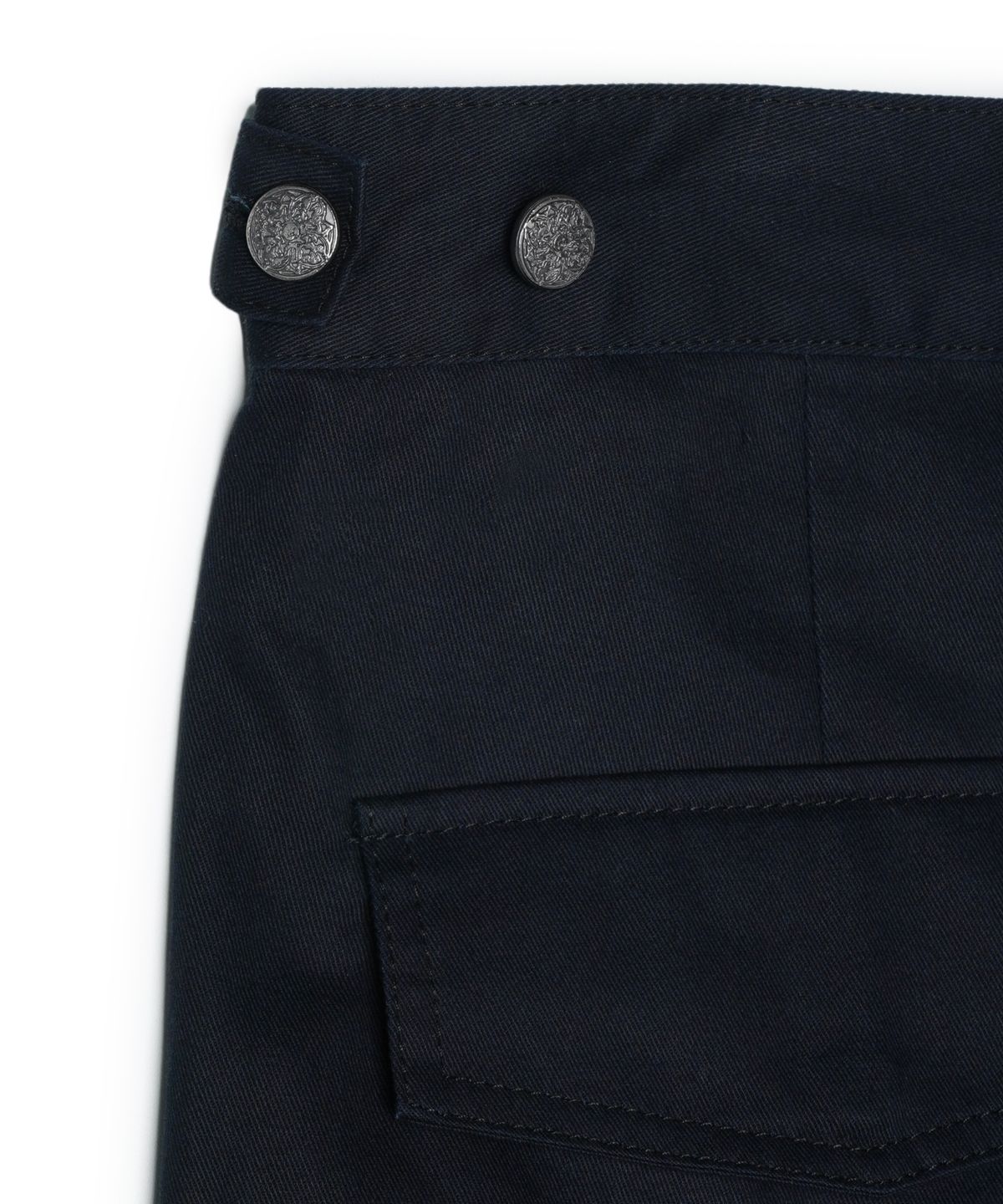 아이돈워너셀(IDWS) Andy Twill Balloon Cargo Pants Navy