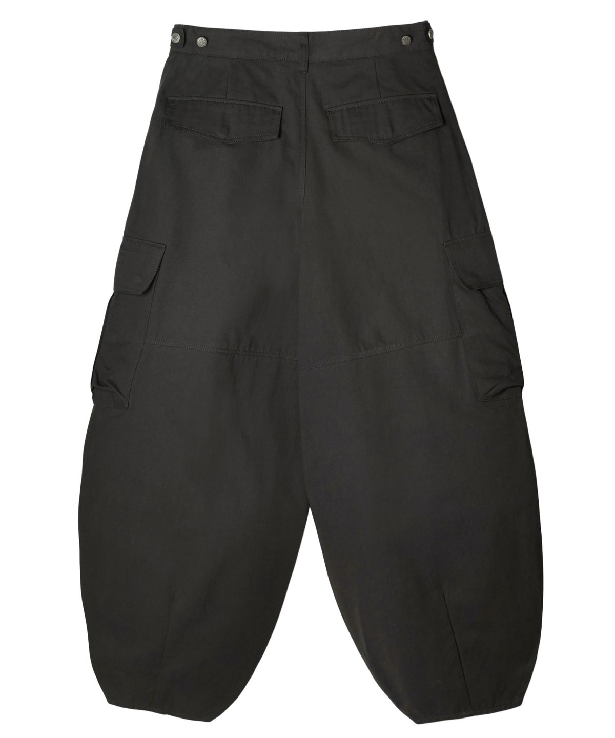 아이돈워너셀(IDWS) Andy Twill Balloon Cargo Pants Charcoal