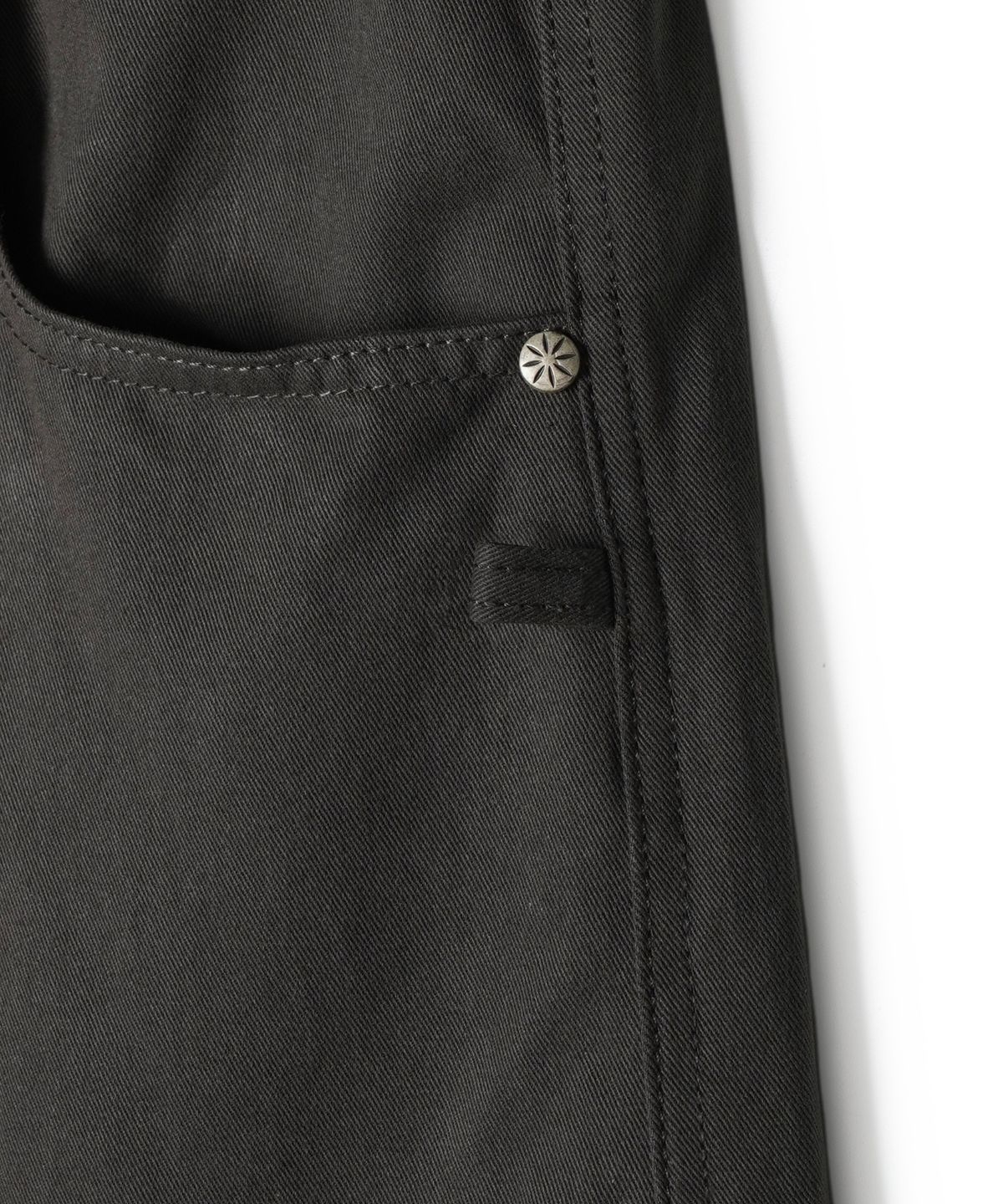 아이돈워너셀(IDWS) Andy Twill Balloon Cargo Pants Charcoal
