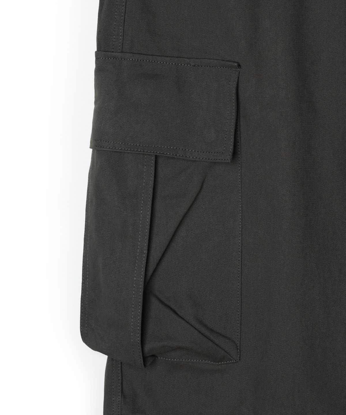 아이돈워너셀(IDWS) Andy Twill Balloon Cargo Pants Charcoal