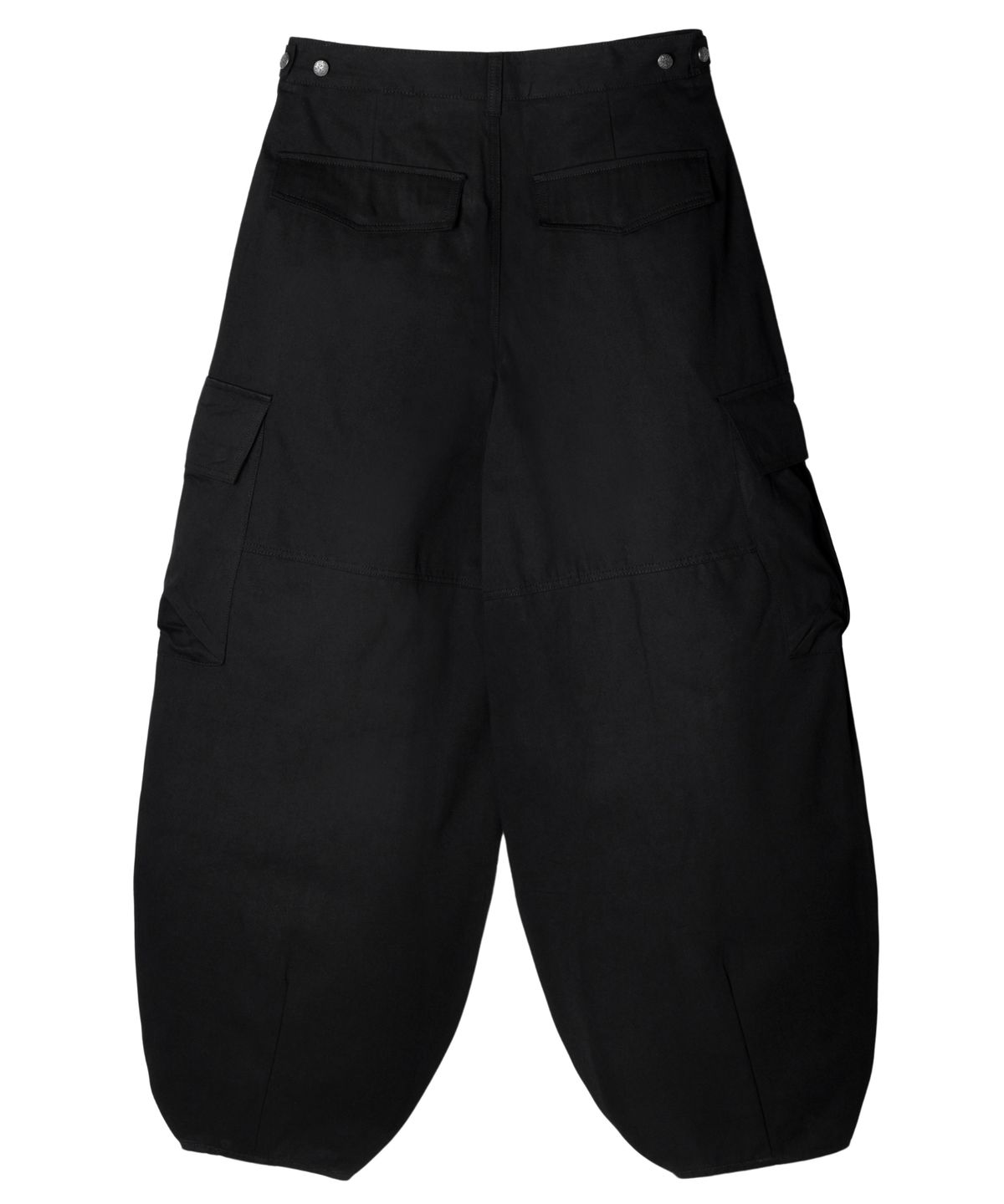 아이돈워너셀(IDWS) Andy Twill Balloon Cargo Pants Black
