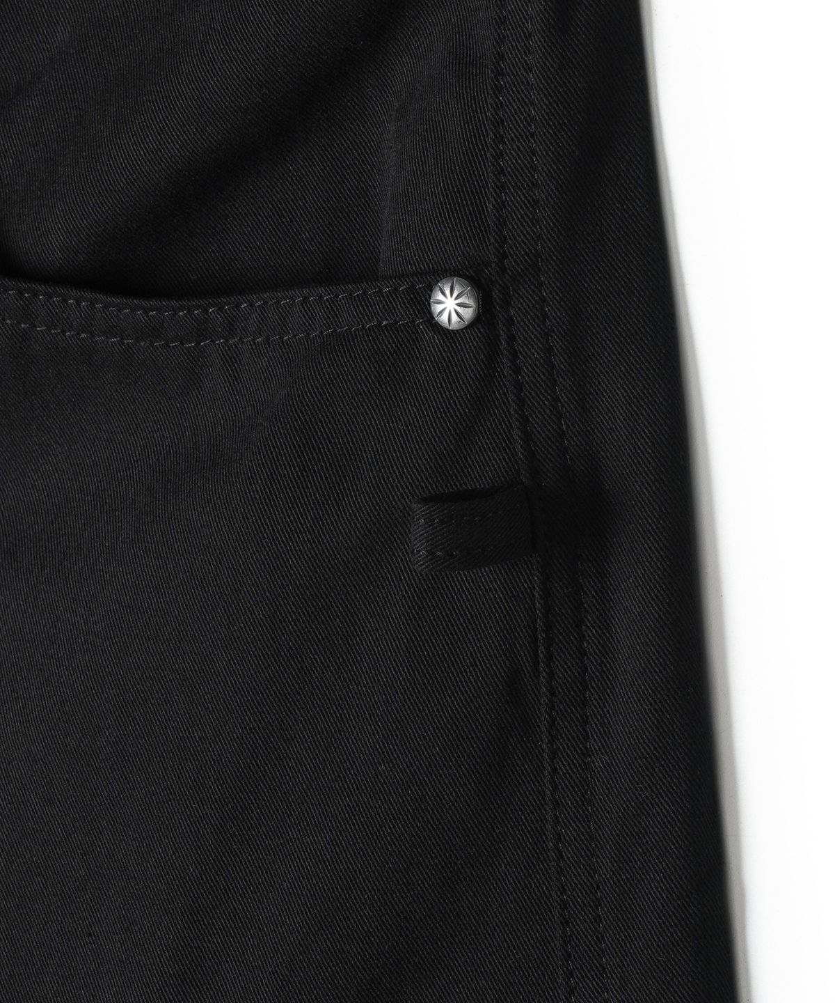 아이돈워너셀(IDWS) Andy Twill Balloon Cargo Pants Black