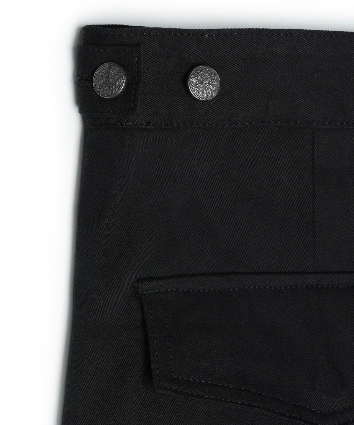 아이돈워너셀(IDWS) Andy Twill Balloon Cargo Pants Black