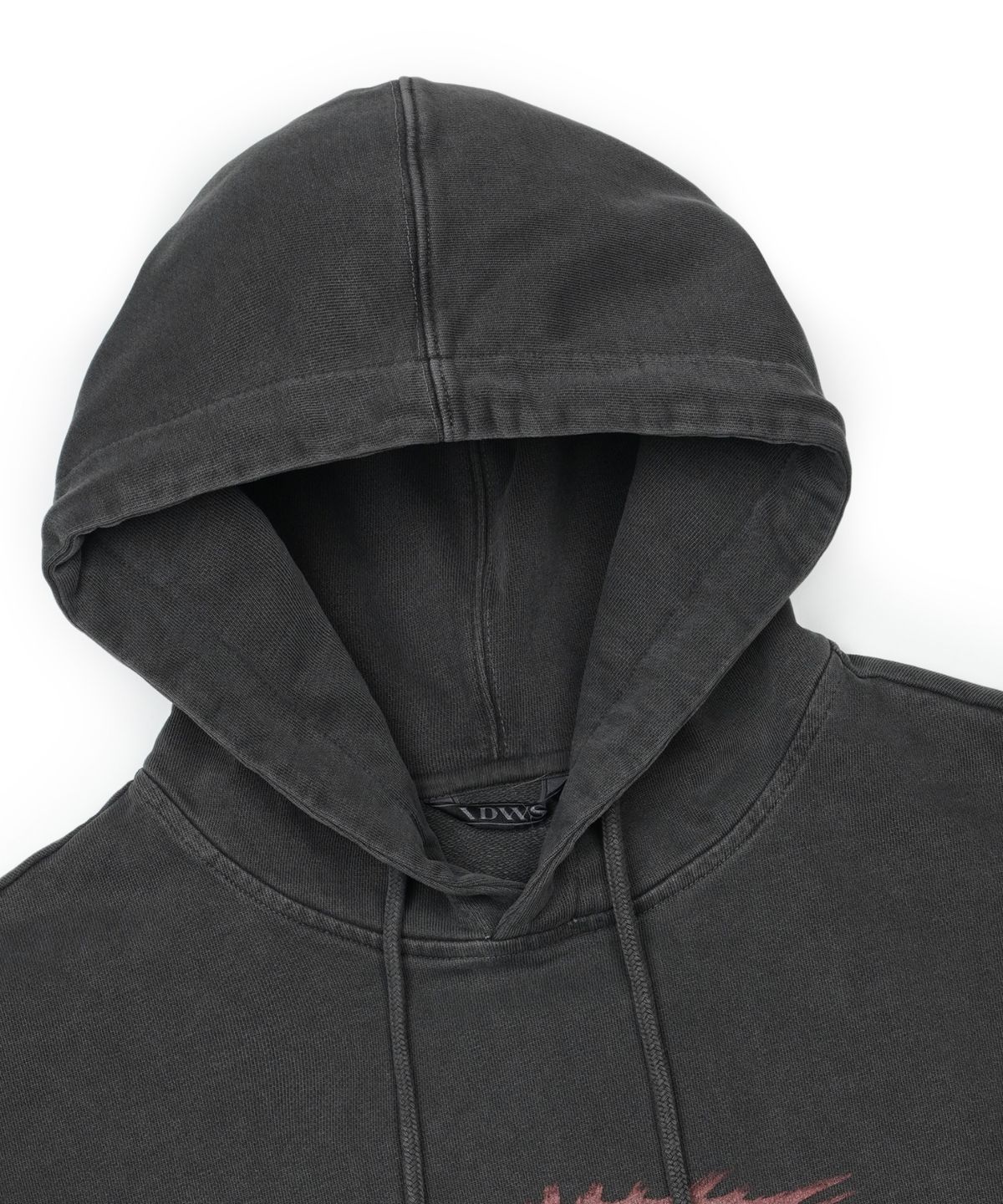아이돈워너셀(IDWS) Swift Symbol Dying Hoodie Charcoal