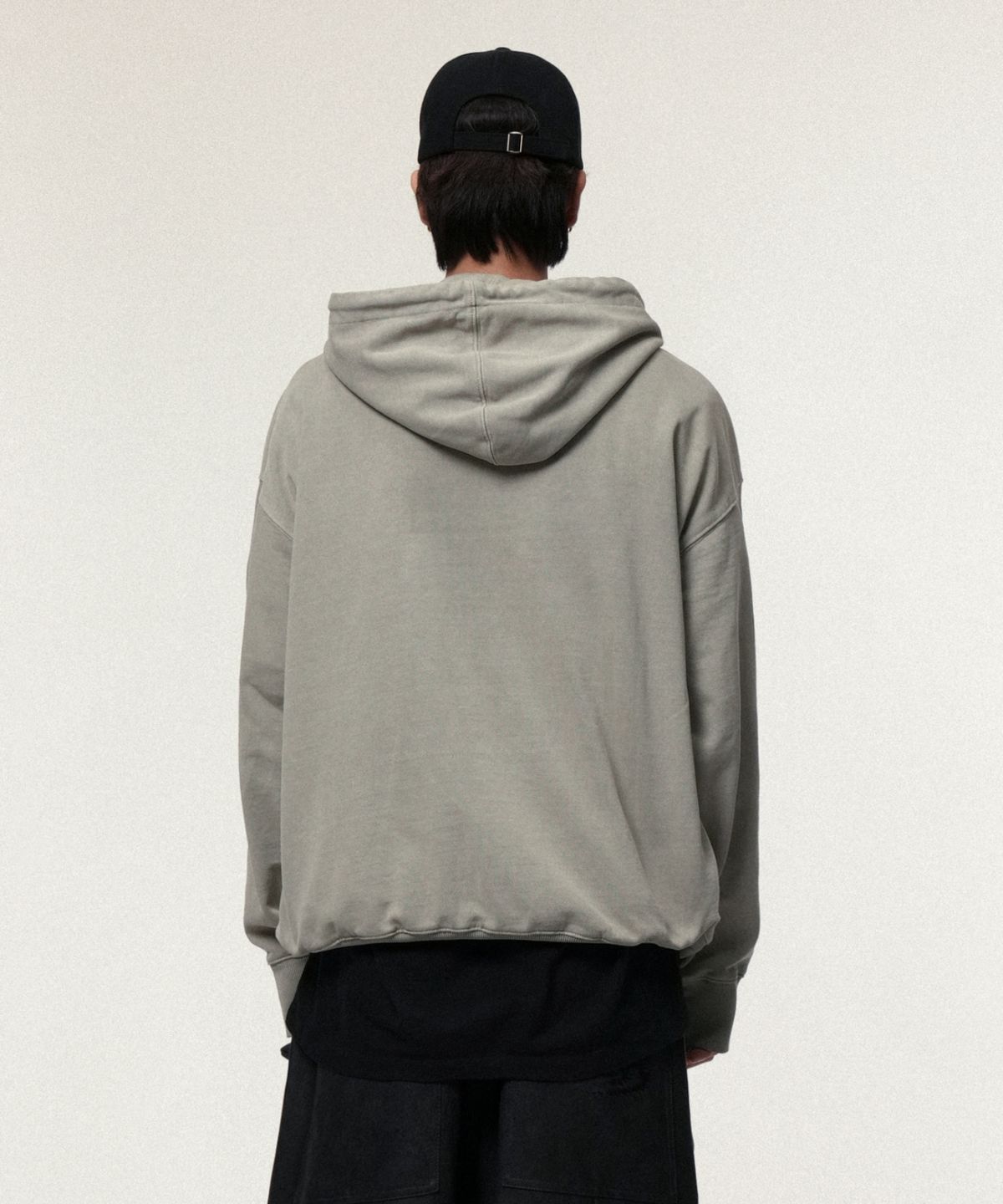 아이돈워너셀(IDWS) Swift Symbol Dying Hoodie Sand