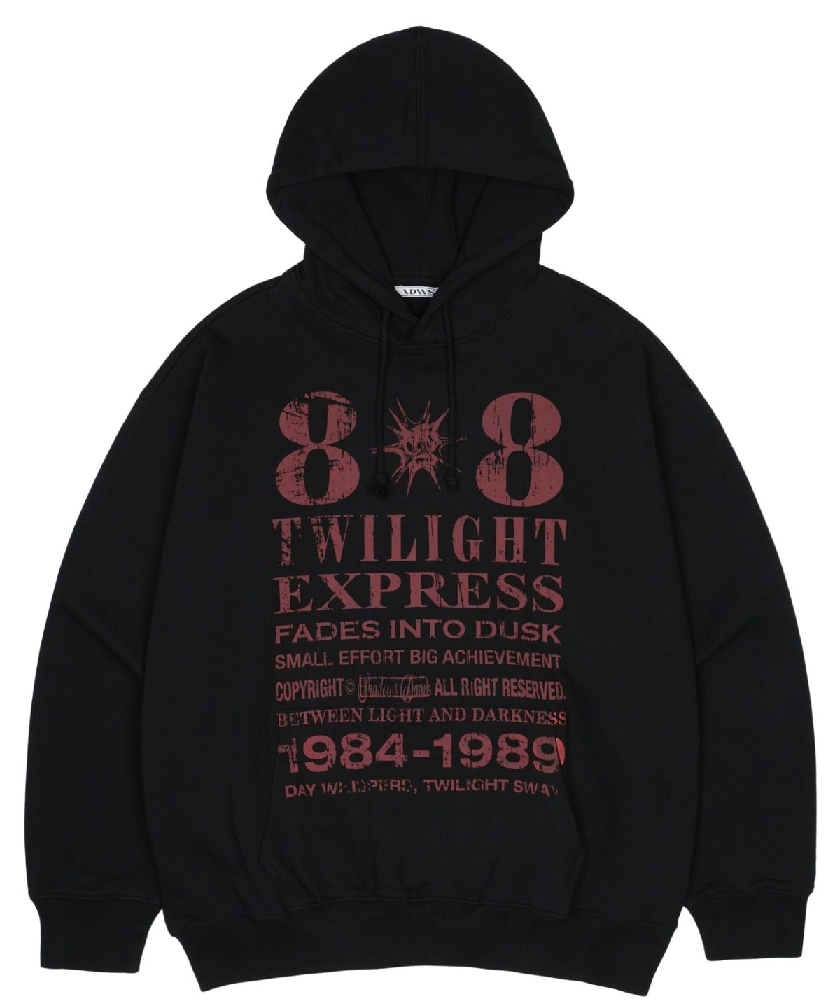 아이돈워너셀(IDWS) Novichi Hoodie Black
