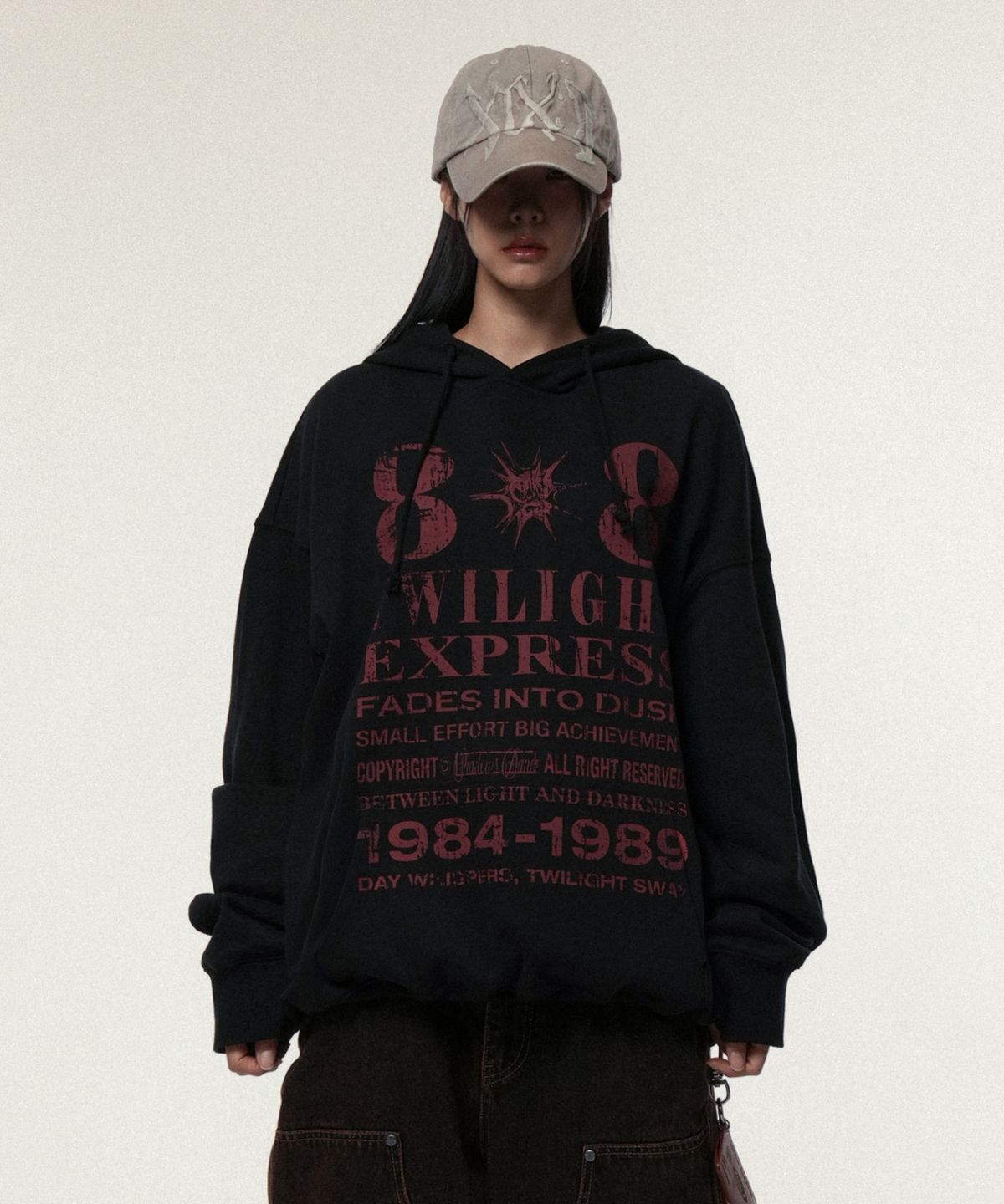 아이돈워너셀(IDWS) Novichi Hoodie Black