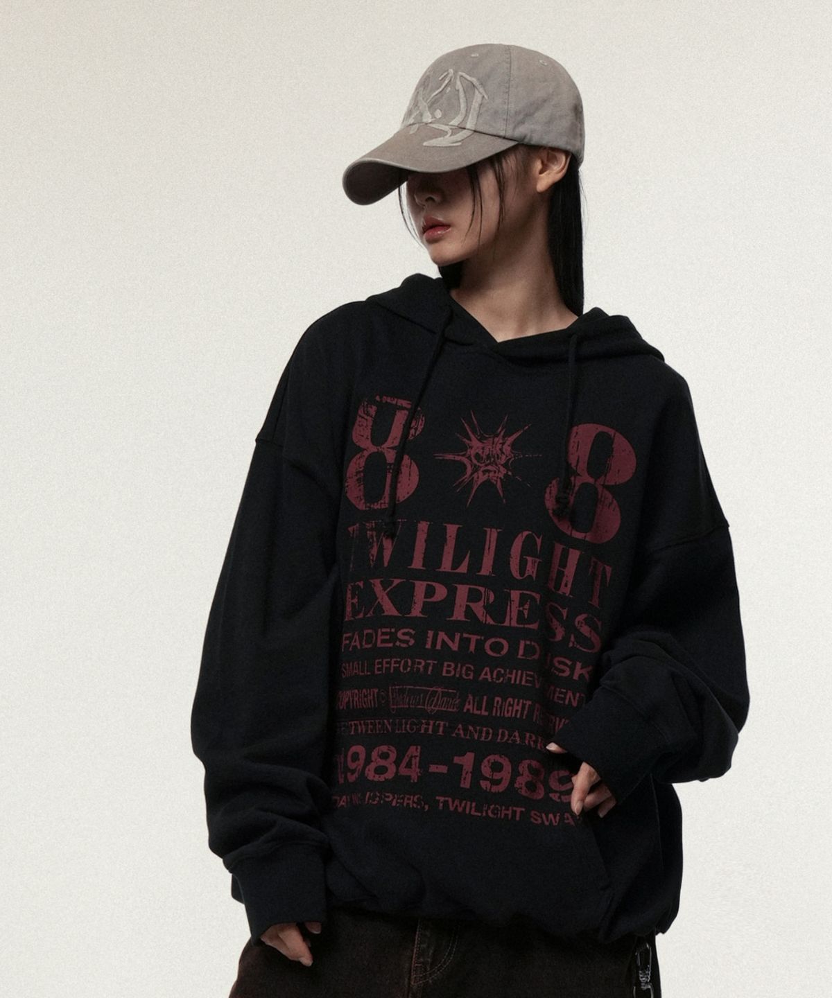 아이돈워너셀(IDWS) Novichi Hoodie Black