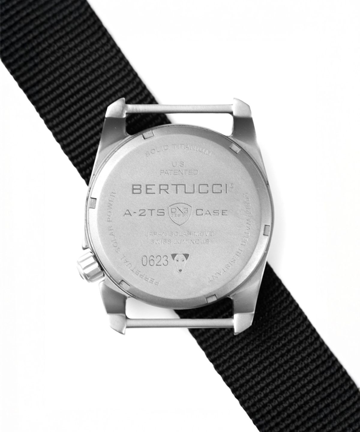 베르투치(BERTUCCI) A-2TS 솔라 클래식 티타늄 필드워치 12800