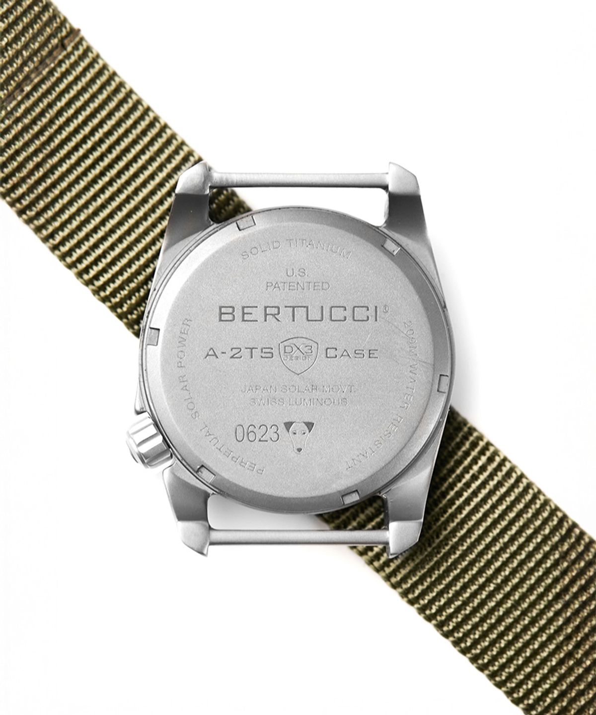 베르투치(BERTUCCI) A-2TS 솔라 클래식 티타늄 필드워치 12801