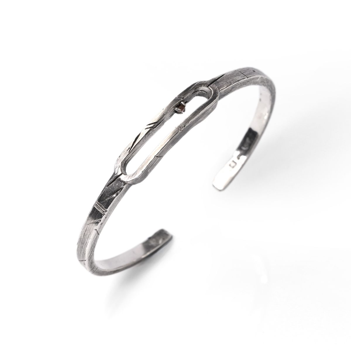 어 그라운드 링(AGROUNDRING) Rough Open Bangle