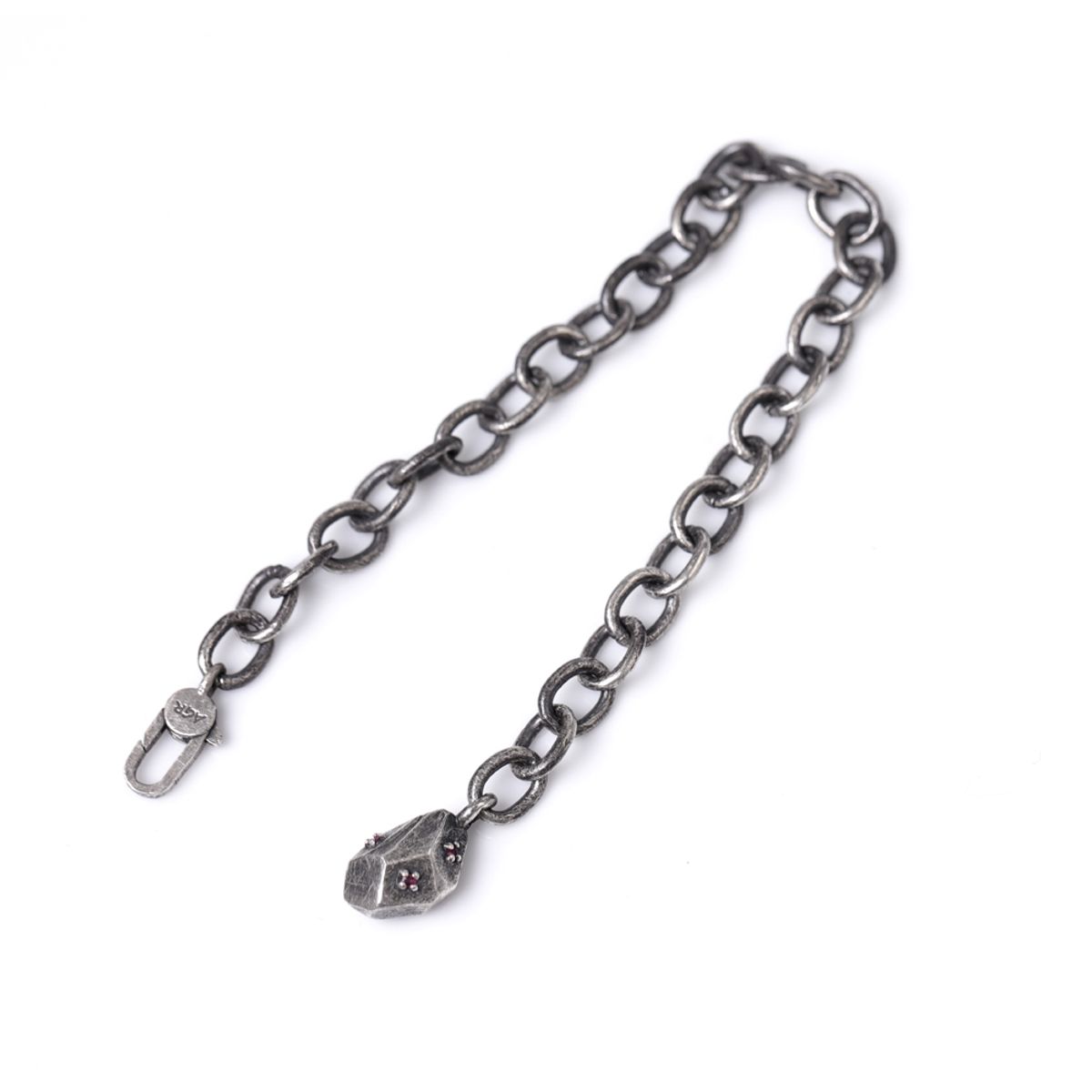 어 그라운드 링(AGROUNDRING) Ruby Over Chain Bracelet