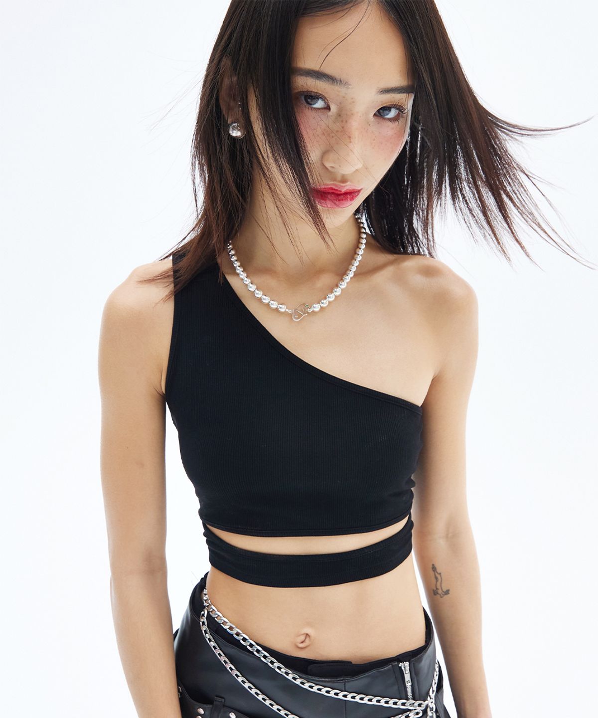 님부스(NIMBUS) 엔 로고 볼 네크리스