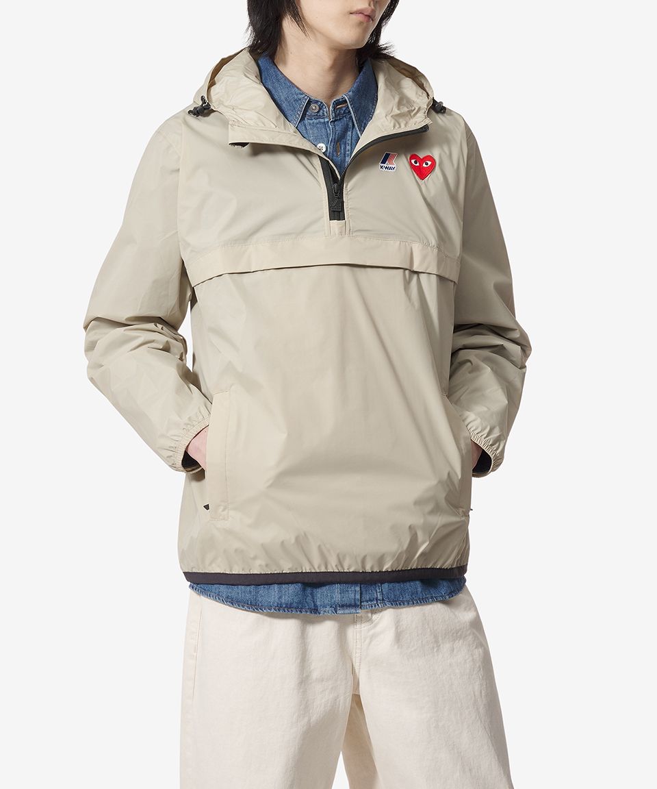 MUSINSA | COMME DES GARCONS PLAY K-WAY x CDG PLAY Red Heart