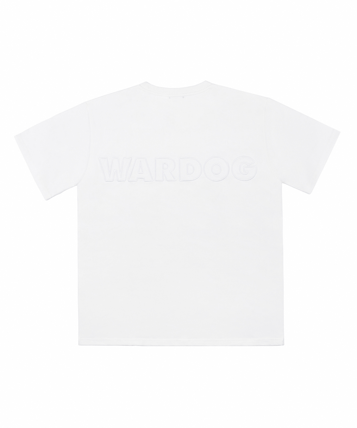 워독(WARDOG) 로고 티셔츠 화이트