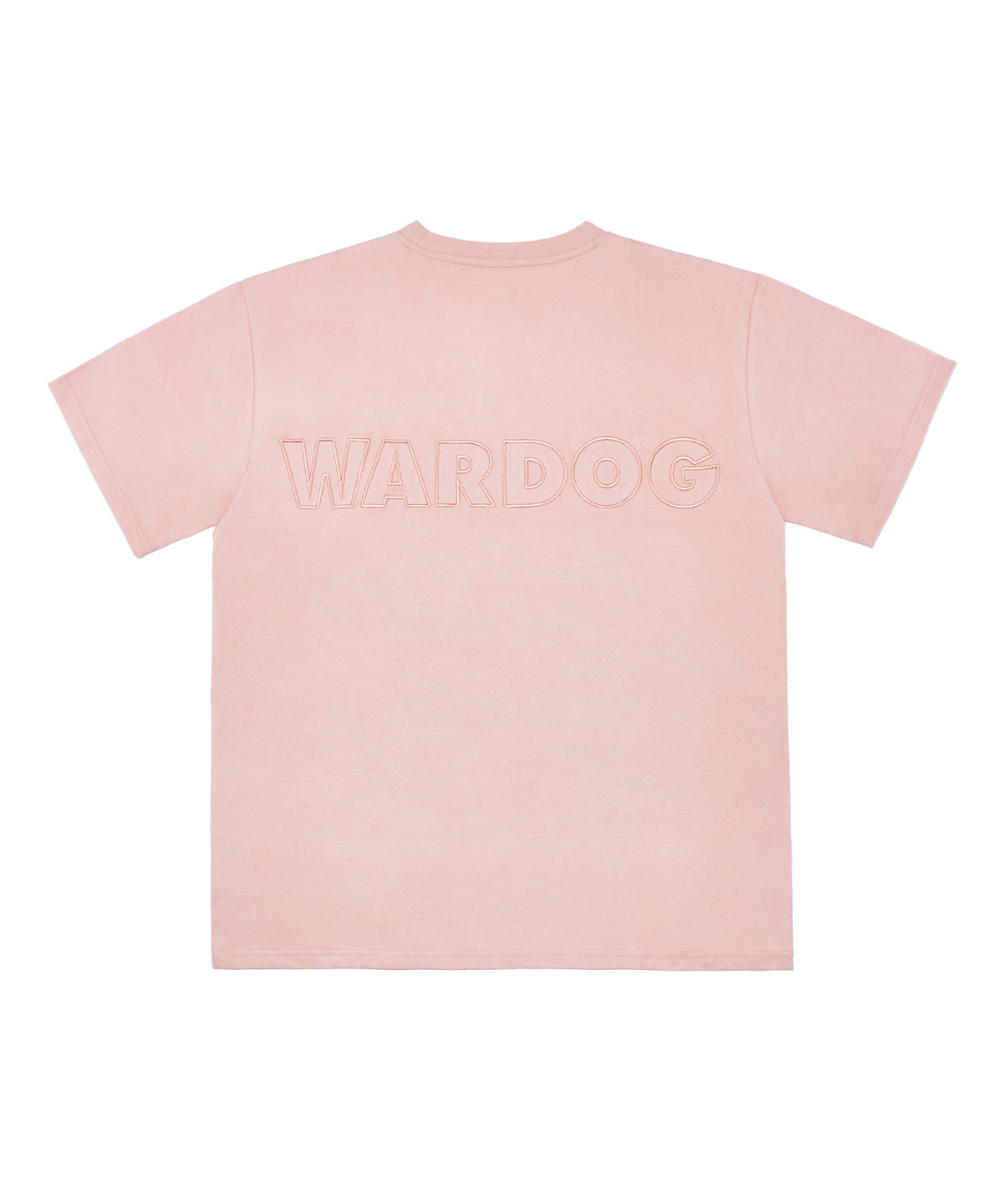 워독(WARDOG) 로고 티셔츠 인디안 핑크