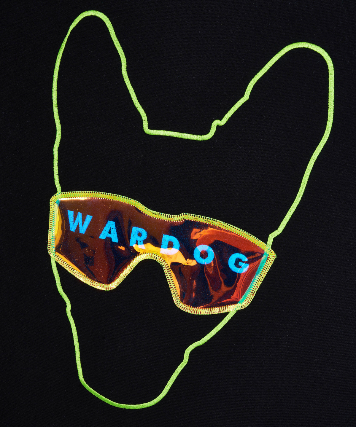 워독(WARDOG) 고글 티셔츠 II 블랙
