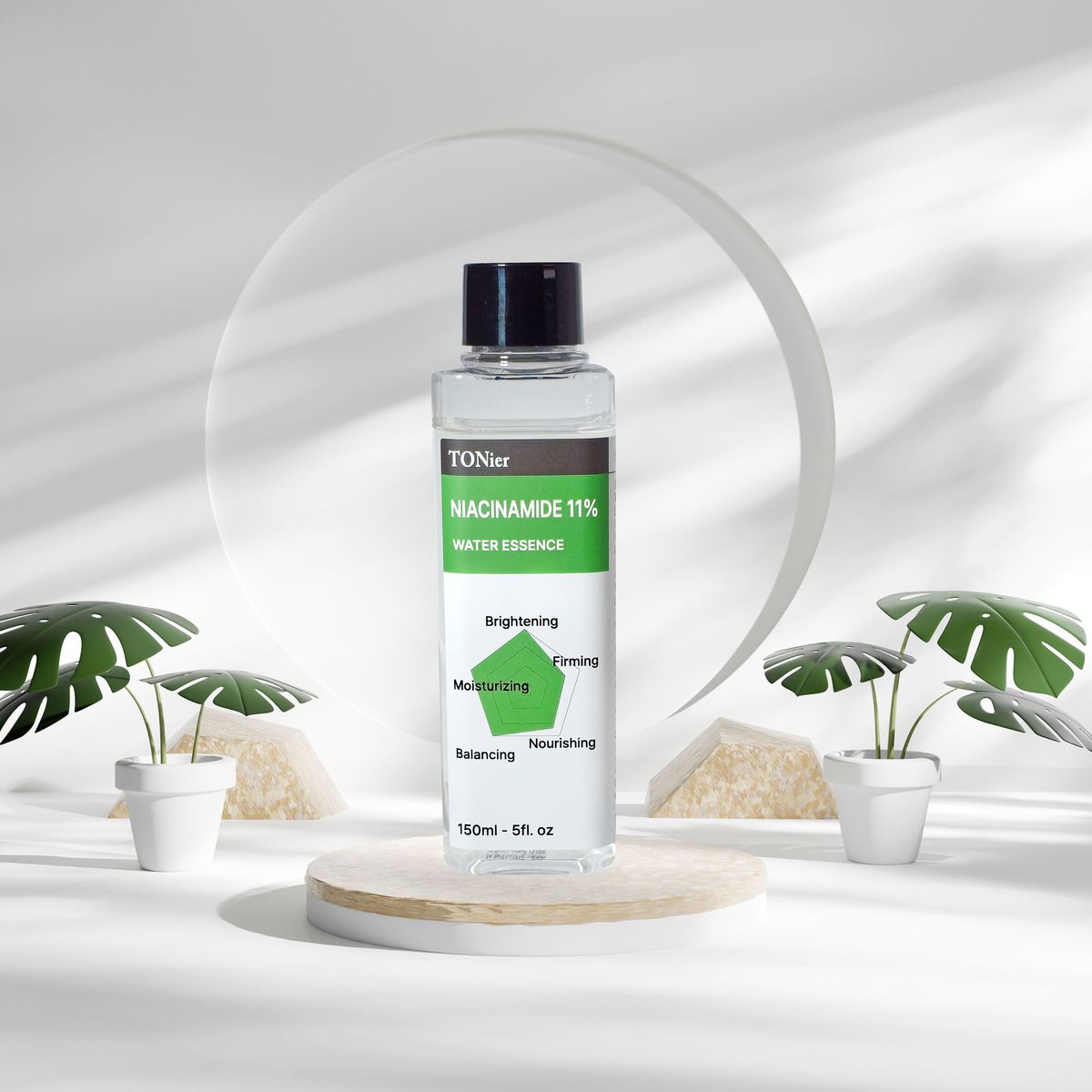 토니어(TONIER) 워터에센스 150ml 3종 히알루론산 나이아신아마이드 아데노신