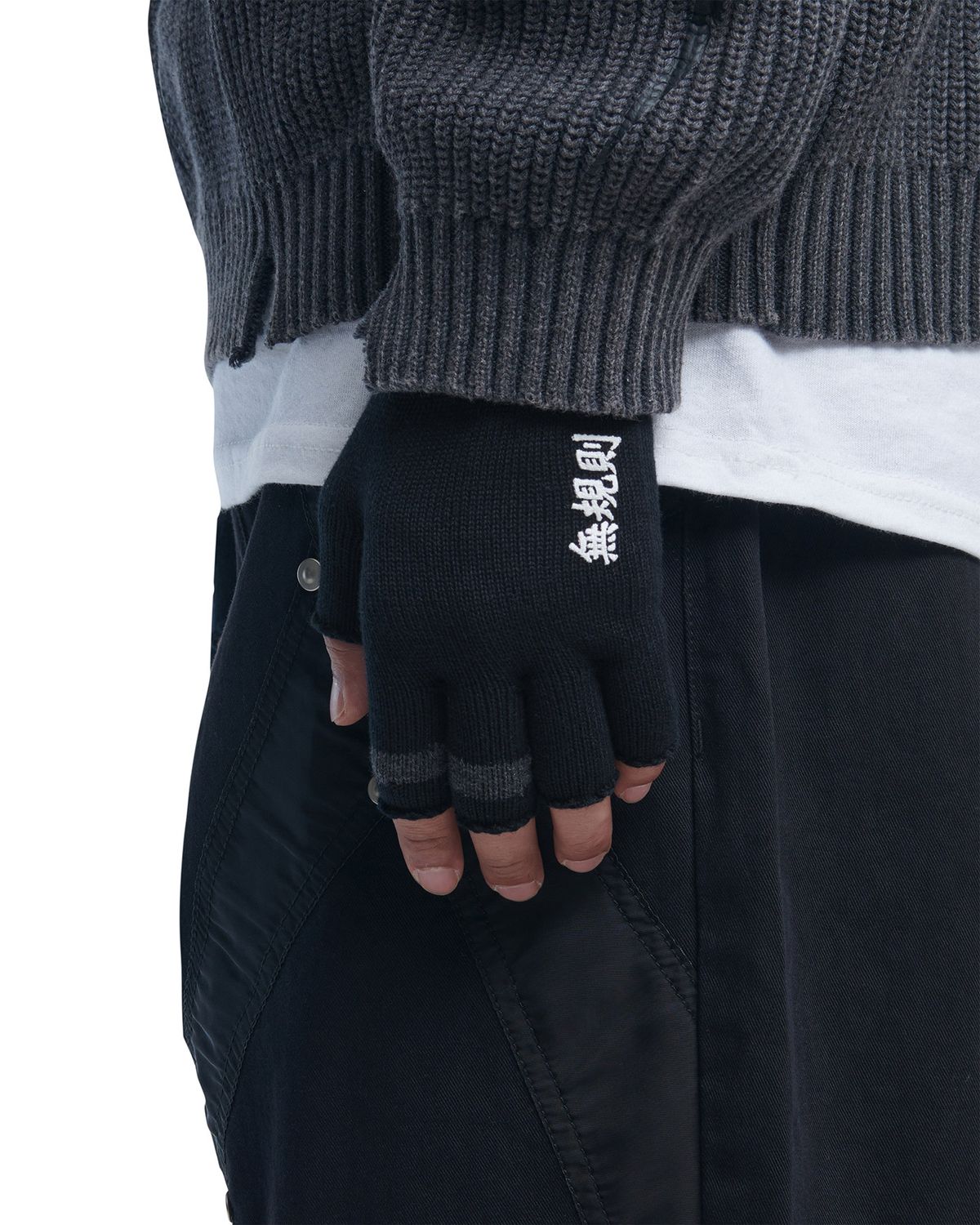 노매뉴얼(NOMANUAL) 無規則 GLOVES - BLACK