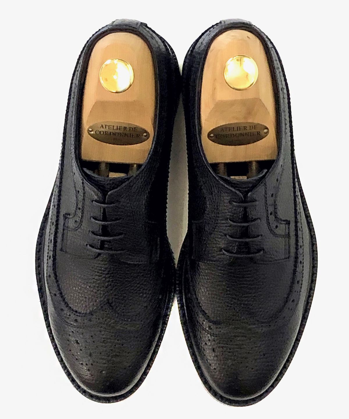 조앤슈(JOENSHOE) 하모닉 오플 윙팁 옥스퍼드 블랙