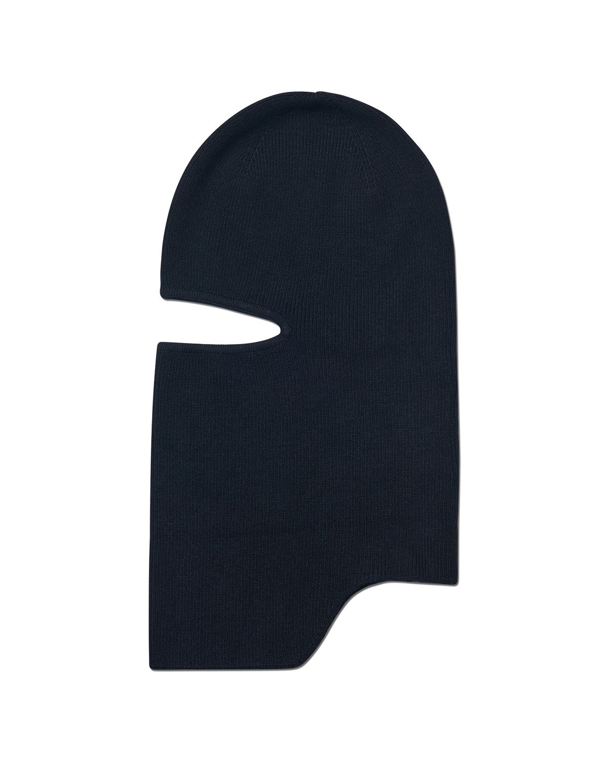 노매뉴얼(NOMANUAL) C.S.L WOOL KNIT BALACLAVA - BLACK