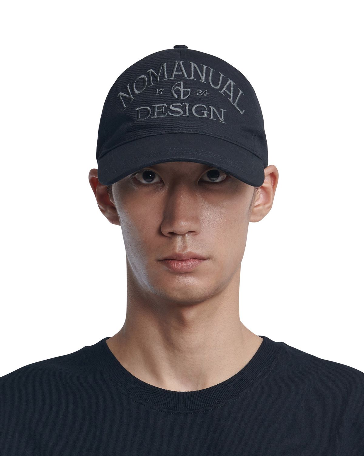 노매뉴얼(NOMANUAL) A.G BALL CAP - BLACK