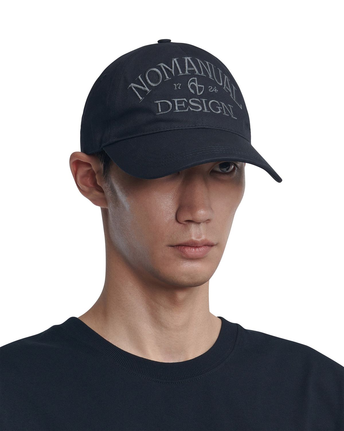 노매뉴얼(NOMANUAL) A.G BALL CAP - BLACK
