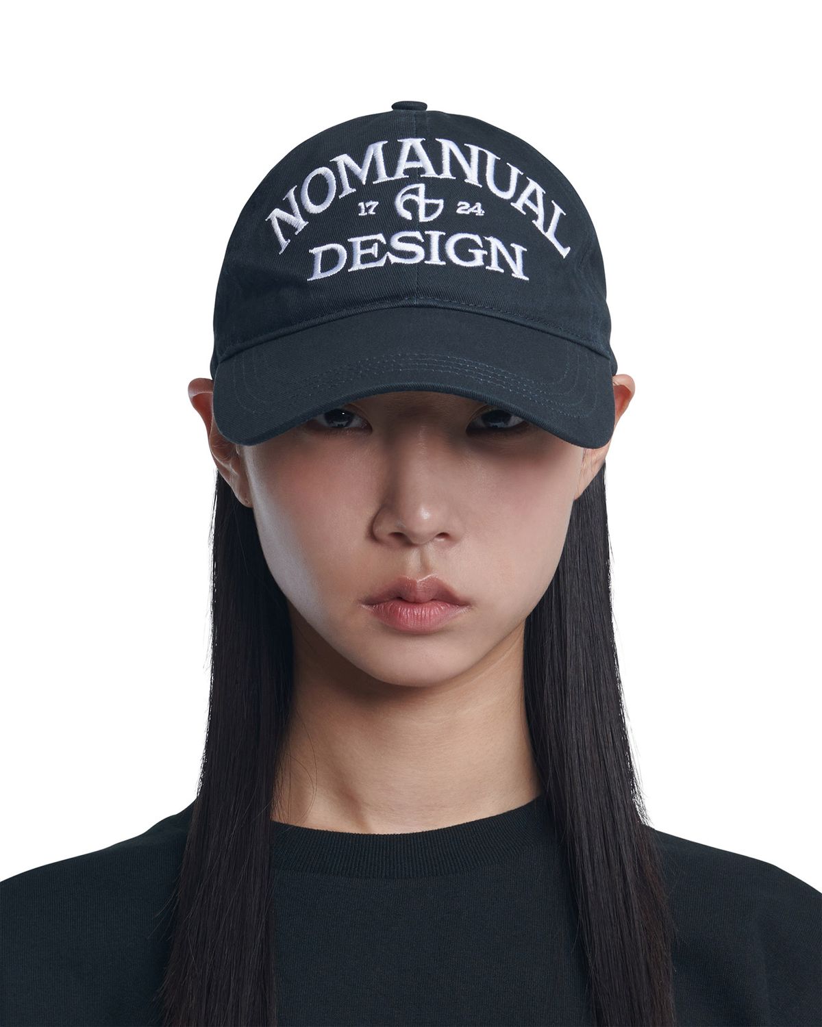 노매뉴얼(NOMANUAL) A.G BALL CAP - CHARCOAL