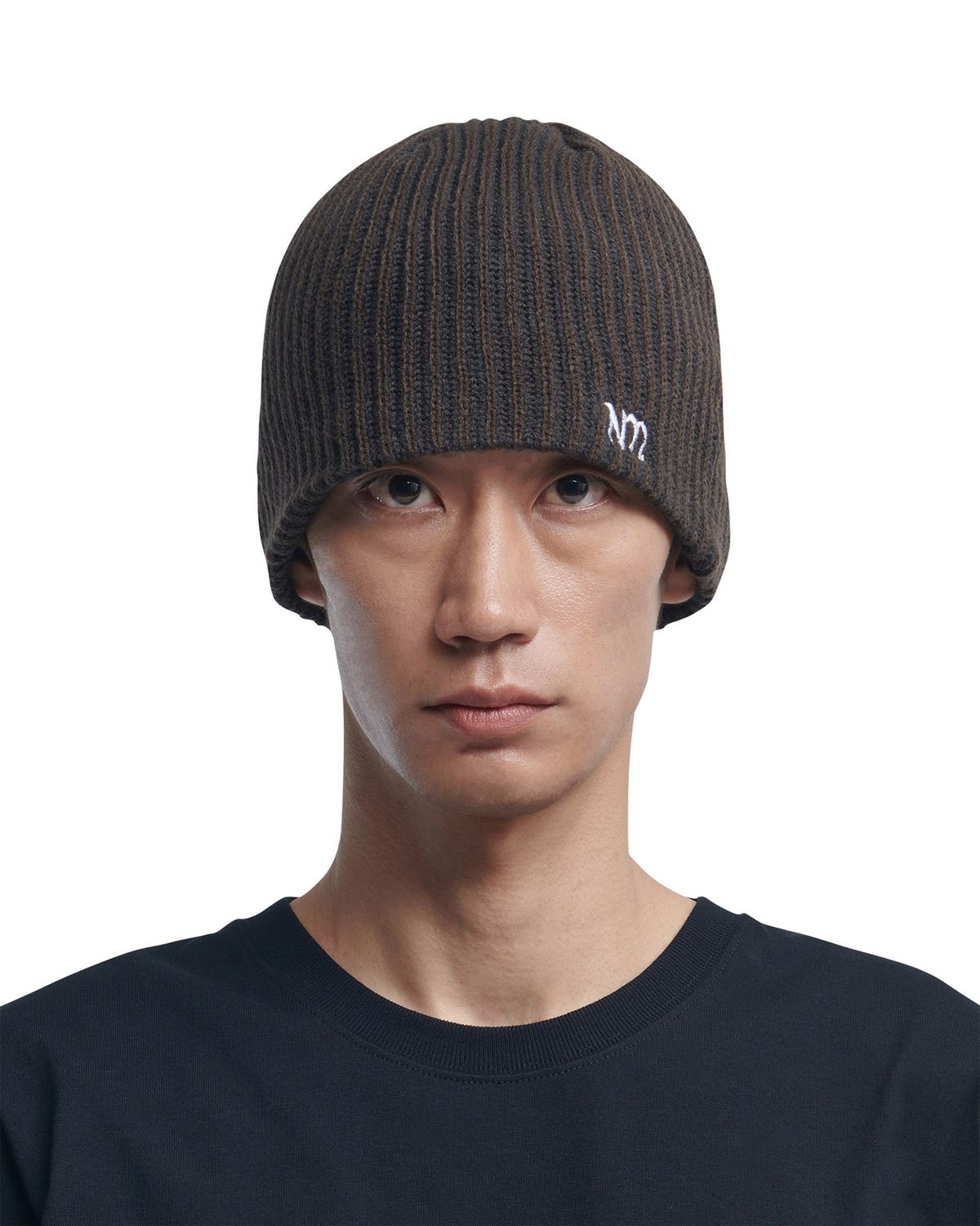 노매뉴얼(NOMANUAL) NM CAGE BEANIE - BROWN