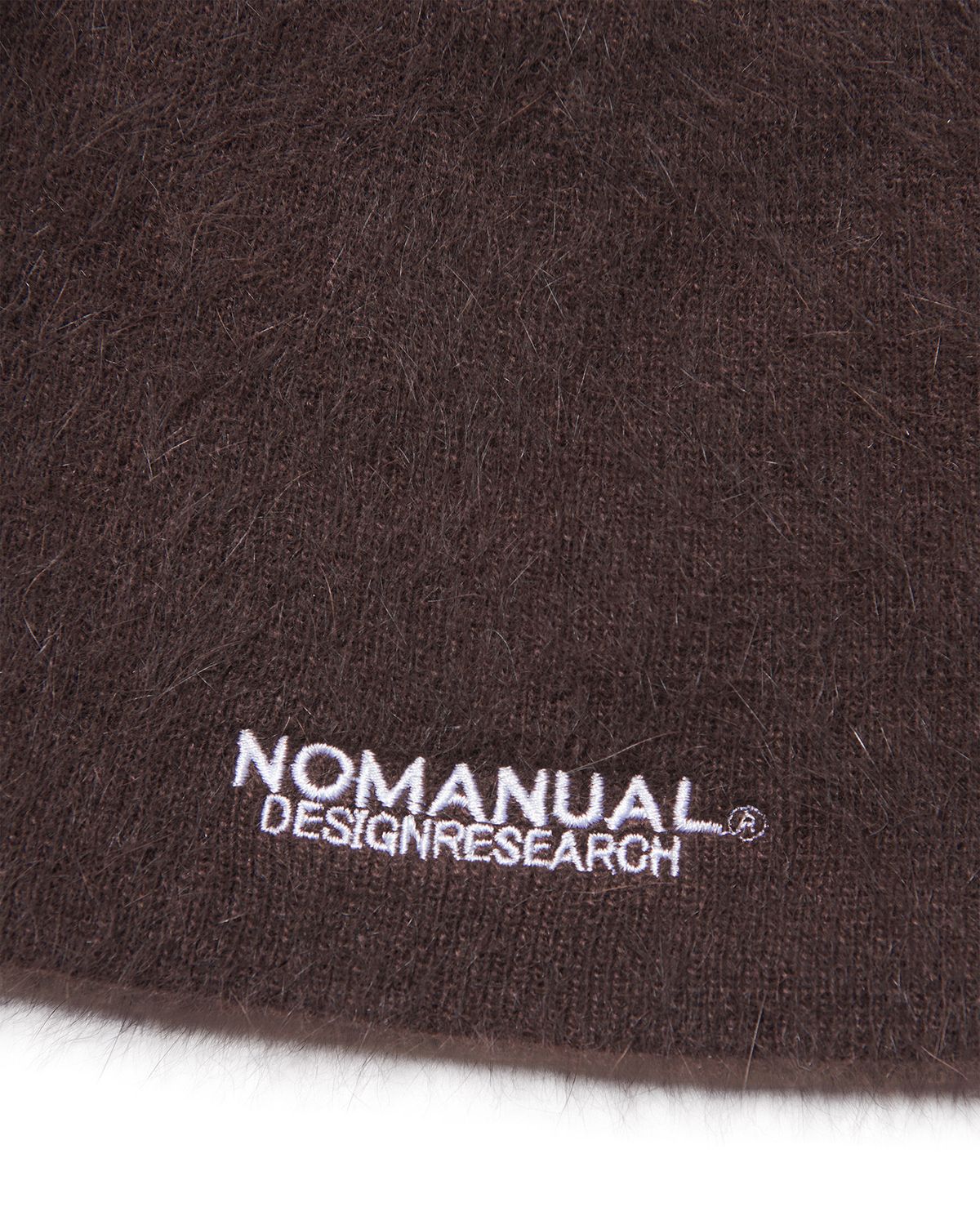 노매뉴얼(NOMANUAL) NM HAIRY BEANIE - BROWN