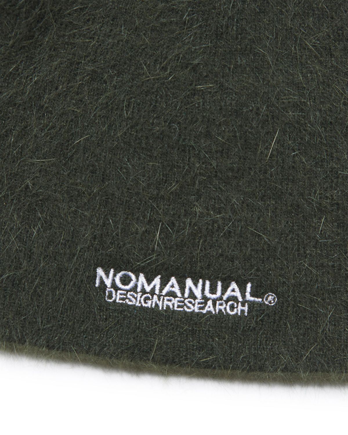 노매뉴얼(NOMANUAL) NM HAIRY BEANIE - KHAKI