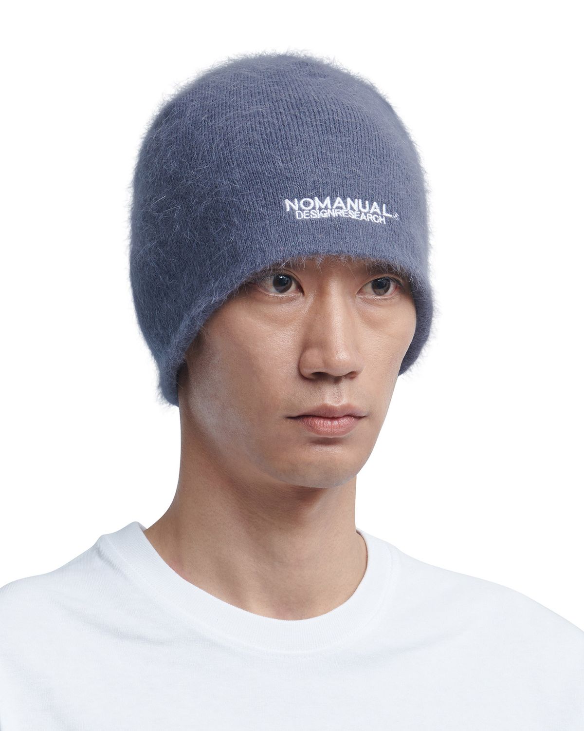 노매뉴얼(NOMANUAL) NM HAIRY BEANIE - MARINA