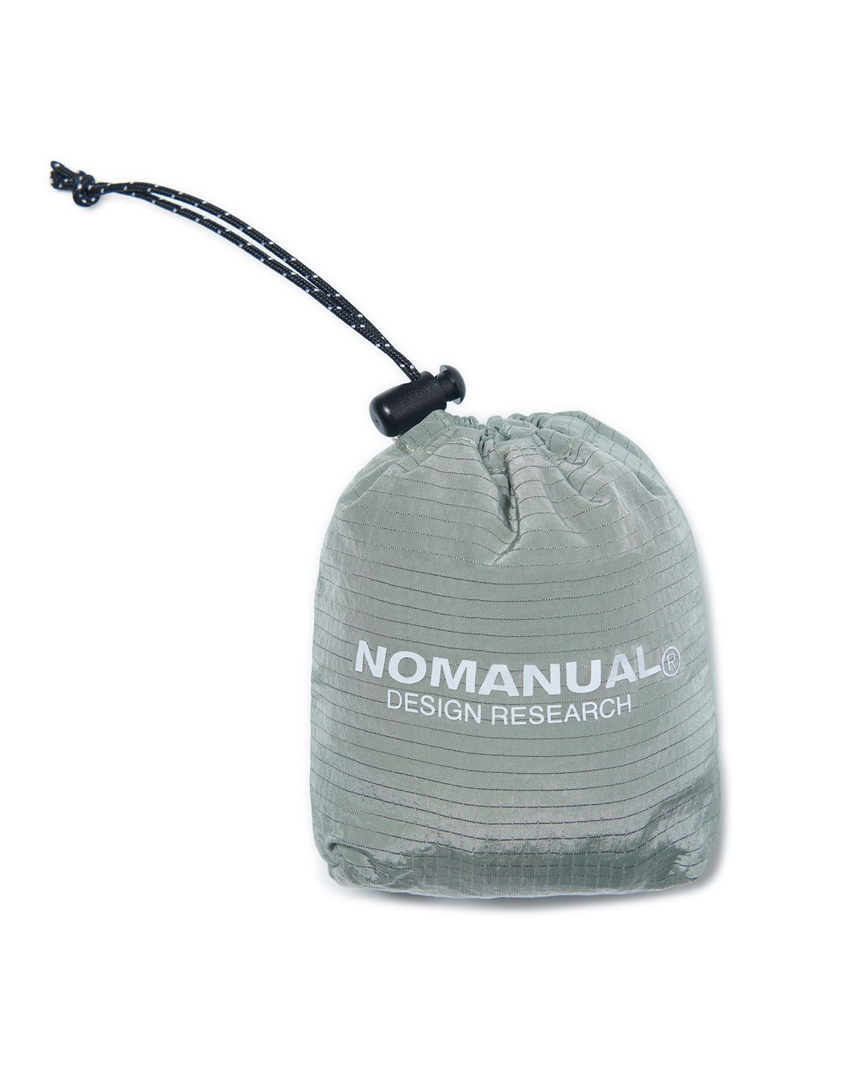 노매뉴얼(NOMANUAL) PACKABLE NYLON ECO BAG - SAGE GREEN