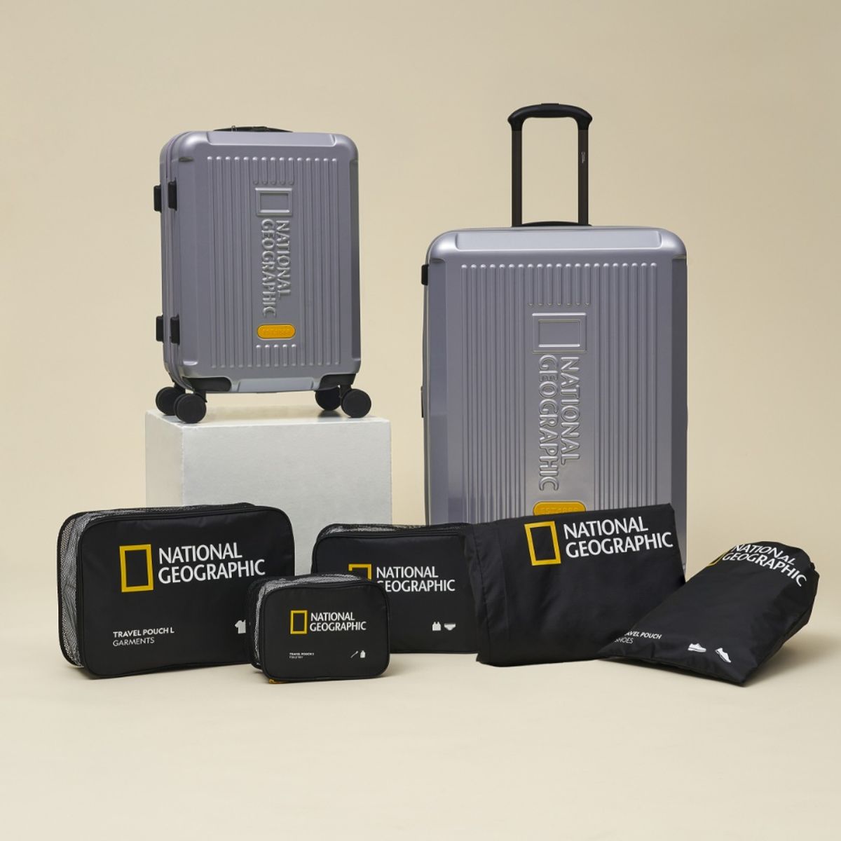 내셔널지오그래픽(NATIONALGEOGRAPHIC) N255ASU330 하바나 캐리어세트 28형 20형 SILVER