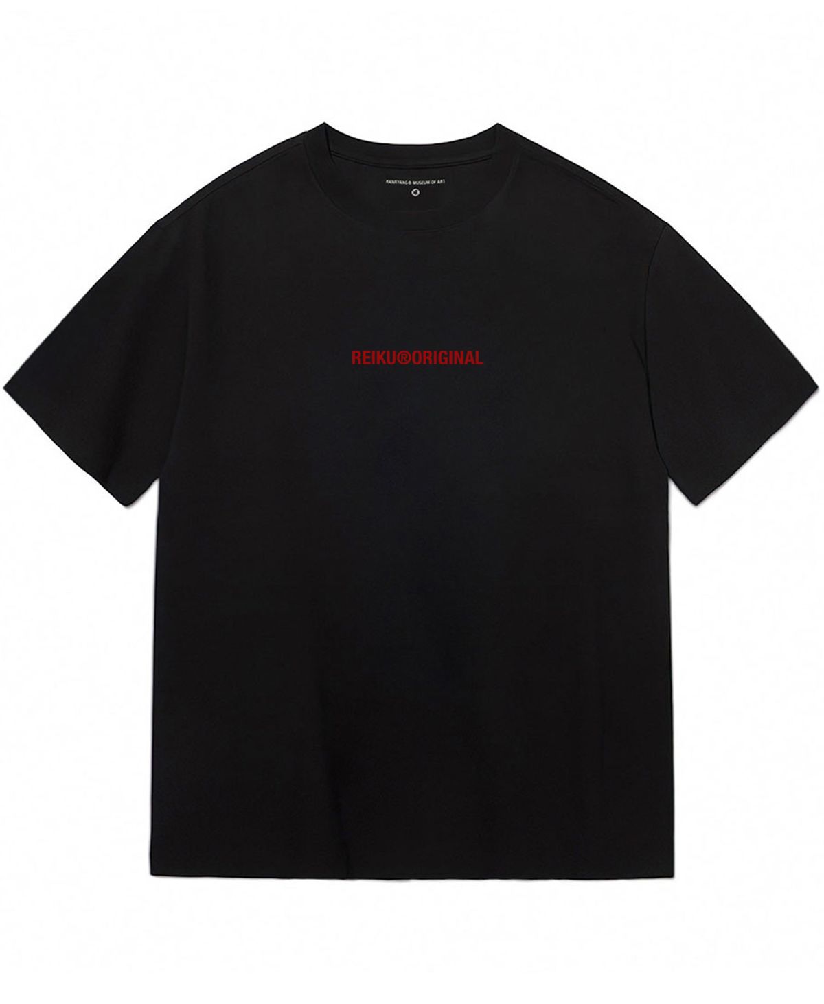 레이쿠(REIKU) RK 11 short tshirt black 스페이스맨 검정 반팔티