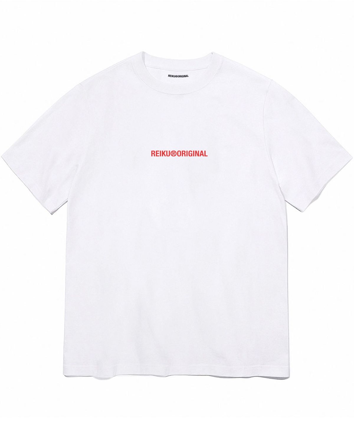 레이쿠(REIKU) RK 11 short tshirt white 스페이스맨 흰색 반팔티