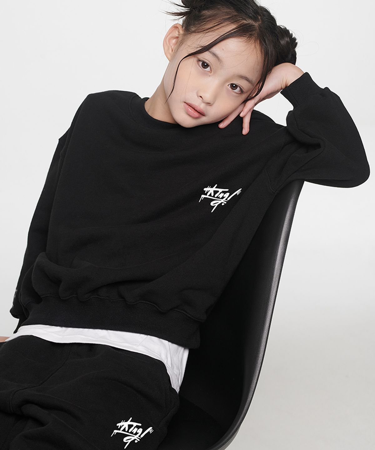 아티스트웨어 키즈(ARTISTWEARKIDS) [ATW] 키즈 나폴레옹 셋업_BK