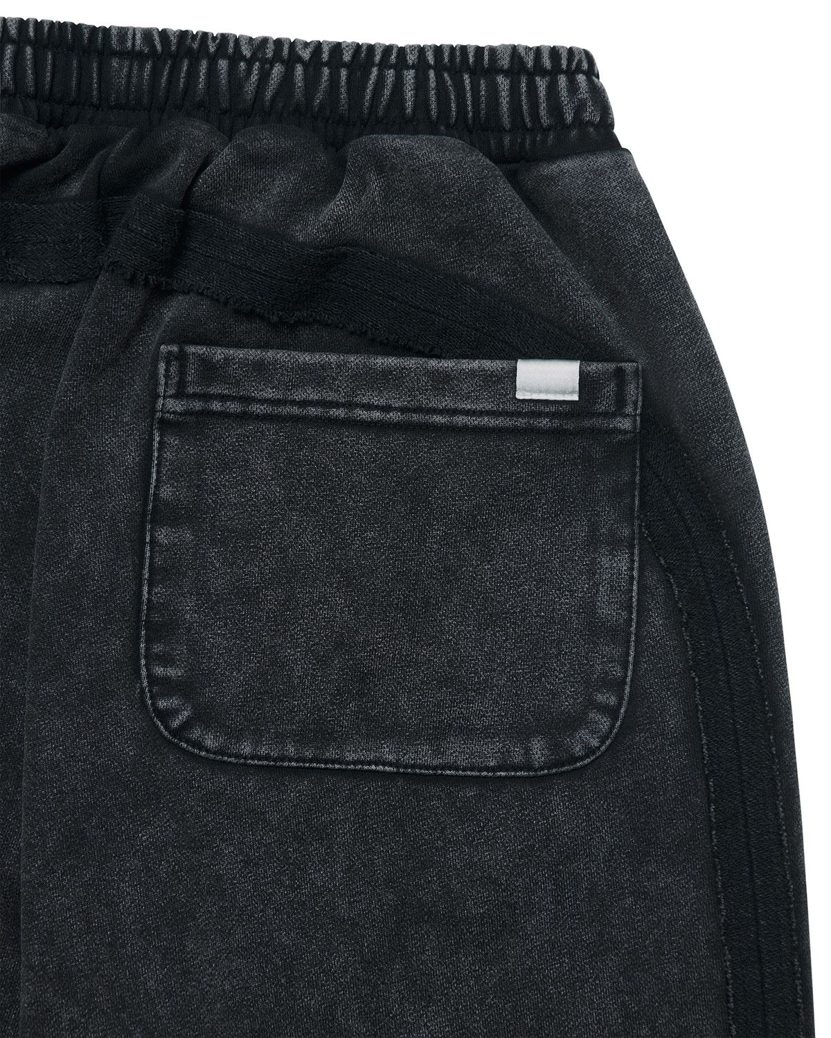 노매뉴얼(NOMANUAL) M.L SWEATPANTS - WASHED BLACK