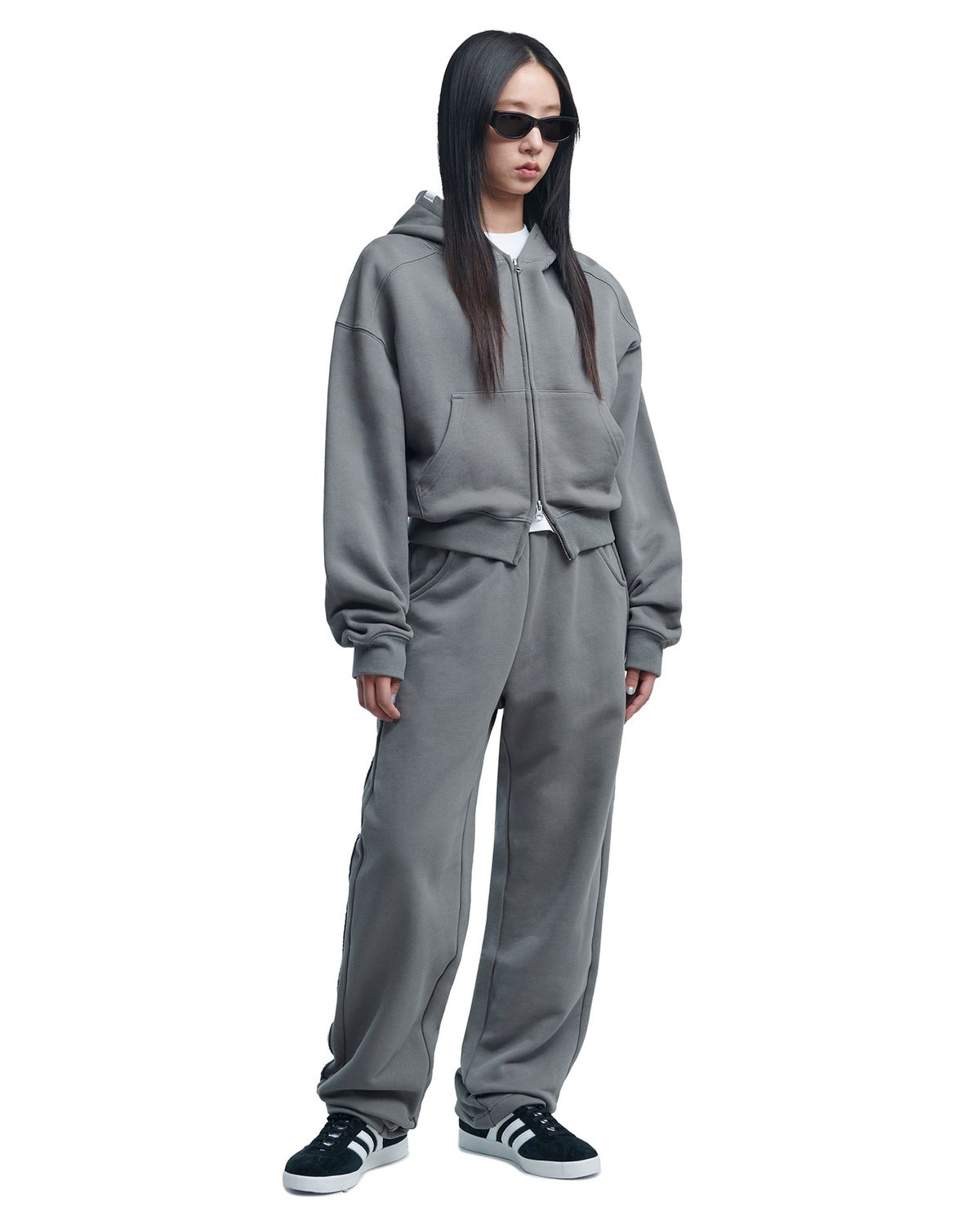 노매뉴얼(NOMANUAL) M.L SWEATPANTS - GRAY