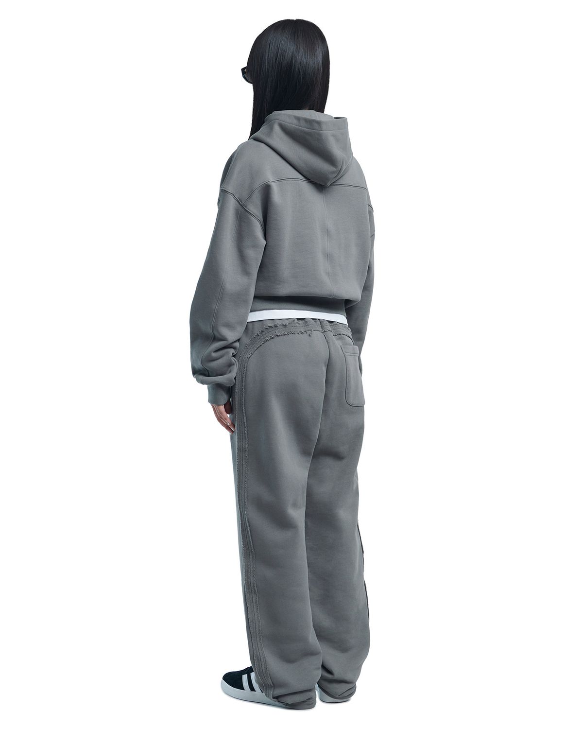 노매뉴얼(NOMANUAL) M.L SWEATPANTS - GRAY