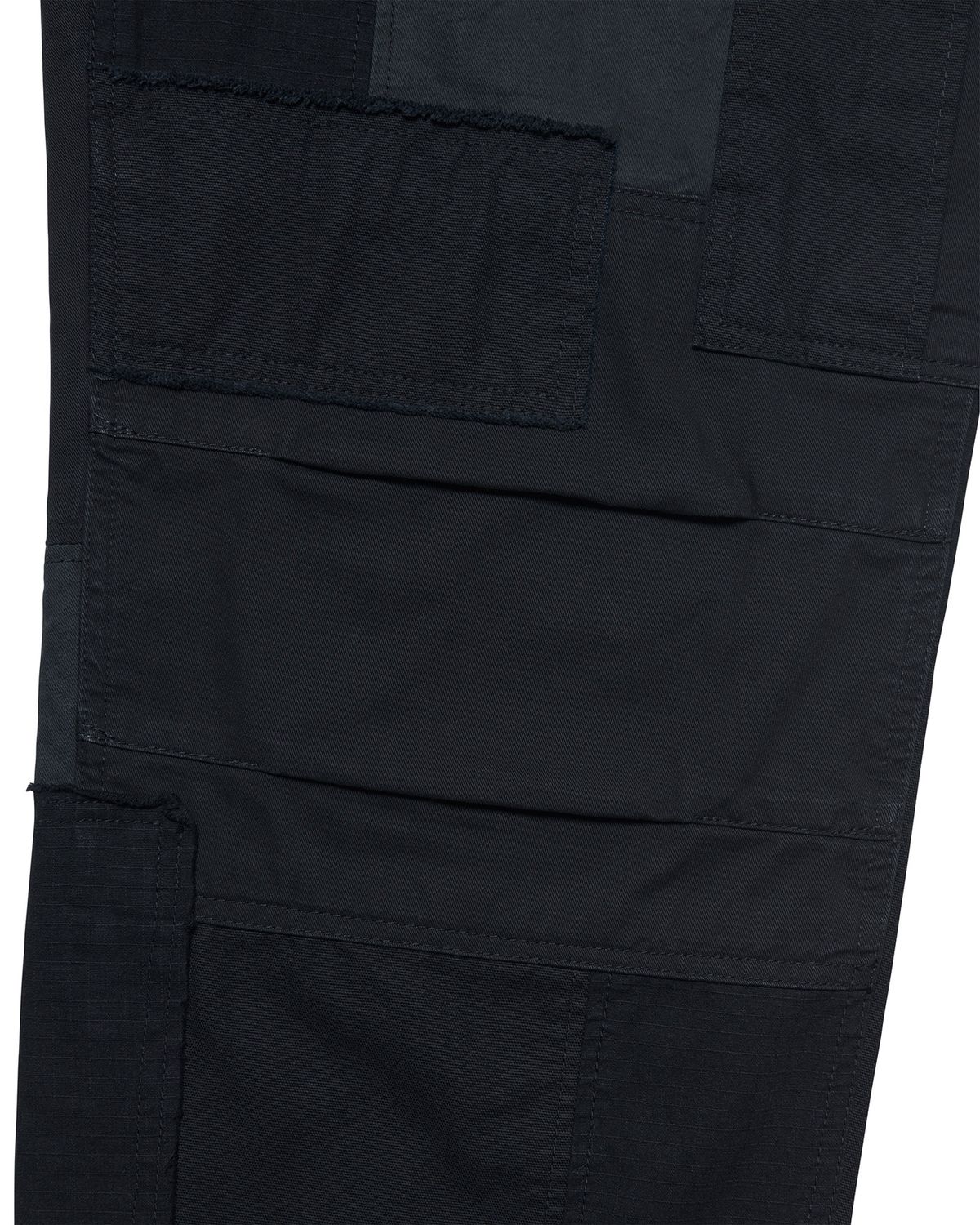 노매뉴얼(NOMANUAL) S.C MULTI PANEL PANTS - BLACK