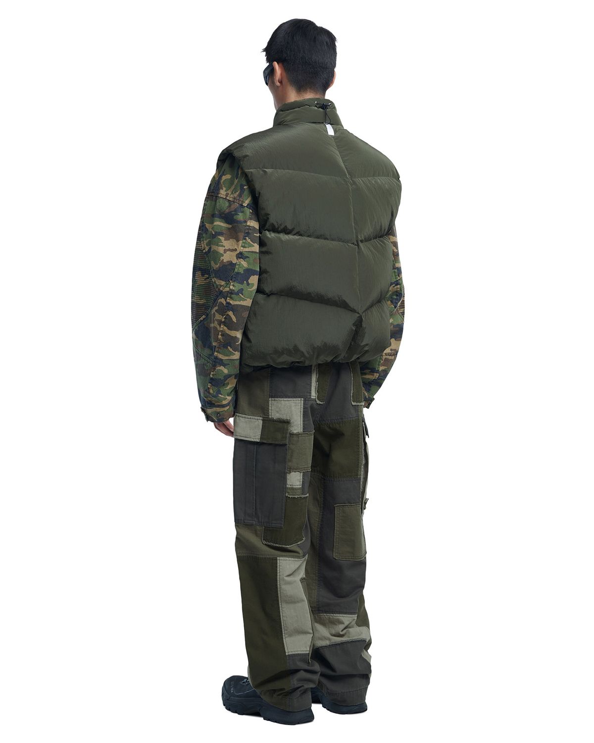 노매뉴얼(NOMANUAL) S.C MULTI PANEL PANTS - KHAKI