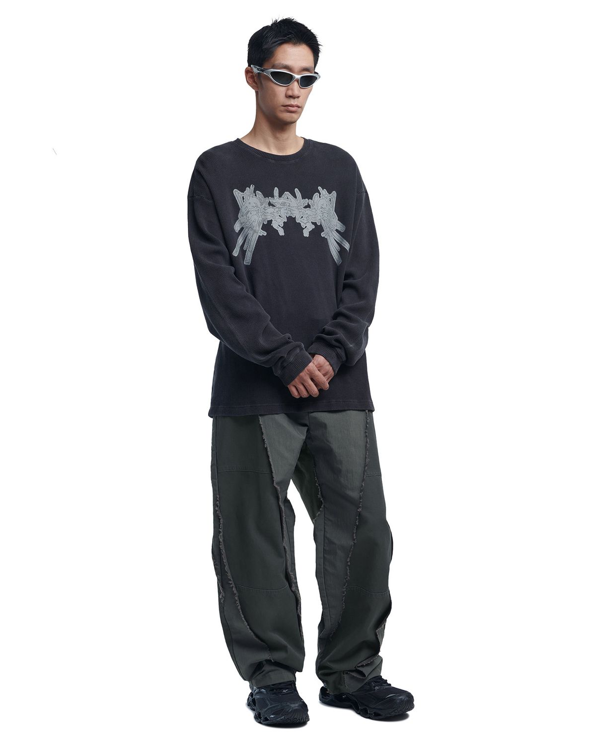 노매뉴얼(NOMANUAL) R.E.P PANTS - KHAKI GRAY