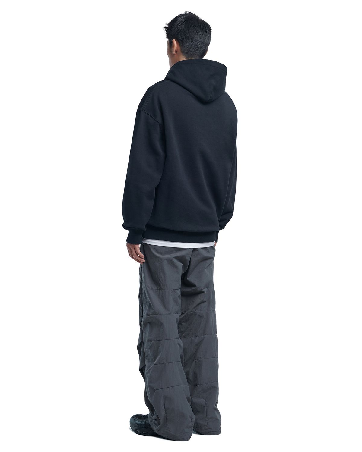 노매뉴얼(NOMANUAL) T.N.D NYLON PANTS - CHARCOAL